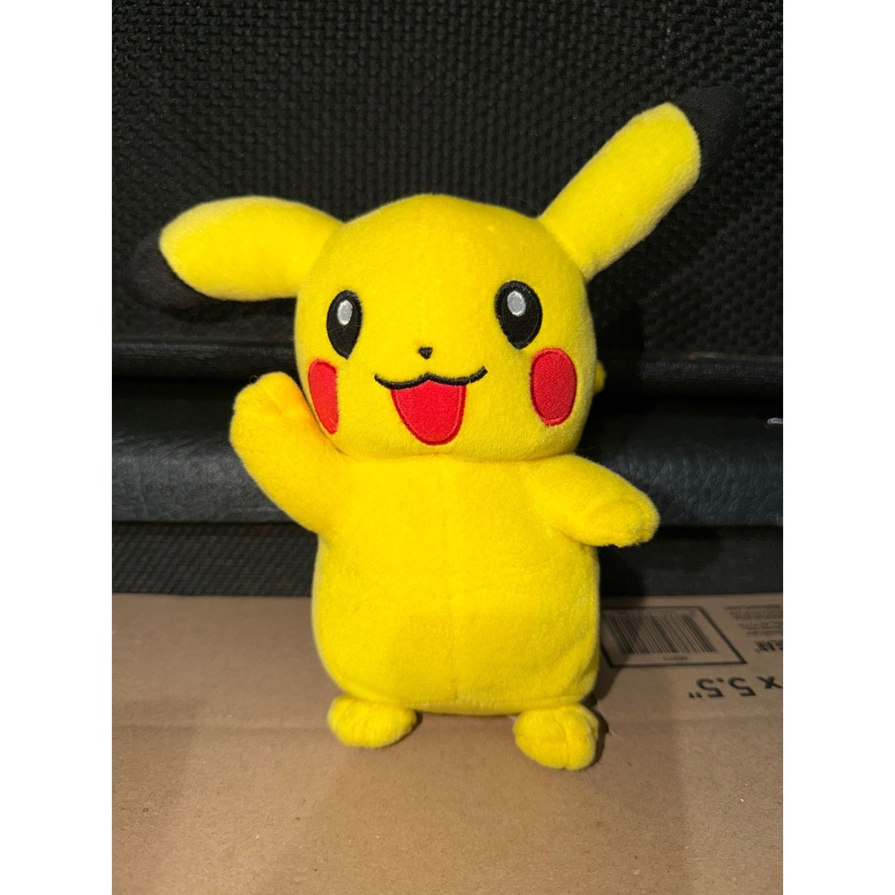 Tomy Pokemon Pikachu Plush Waving Stuffed Animal Yellow T18710 T18264B Toy